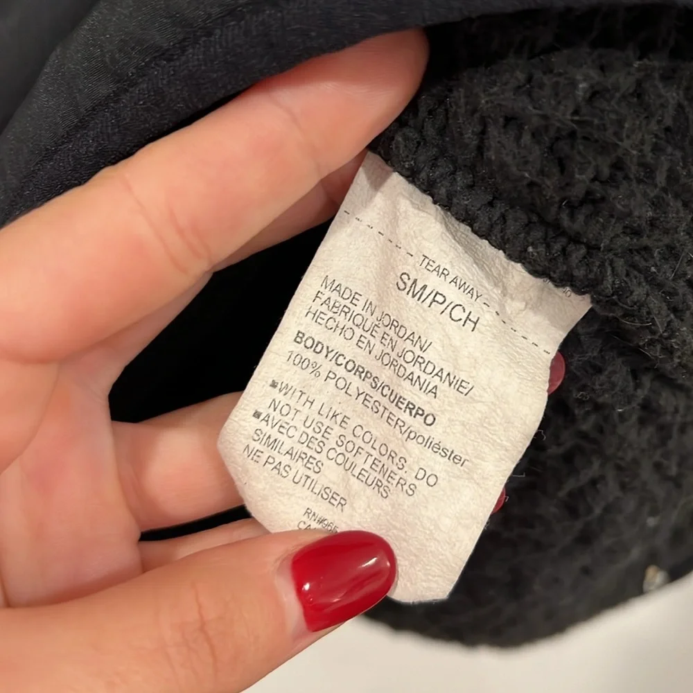 Under Armour Women's UA Sherpa Fleece Pullover Black Comfort Hoodie  siz… - Picture 4 of 6